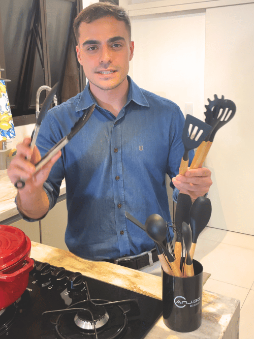 Master Chef 12 - Kit Utensílios de Cozinha - [12 Peças]