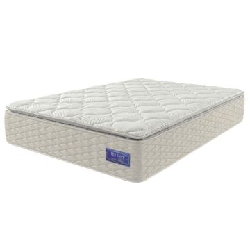 Colchão Casal Ortopédico Atena Molas Ensacadas Pillow Top 138x188x38cm Hip Sleep